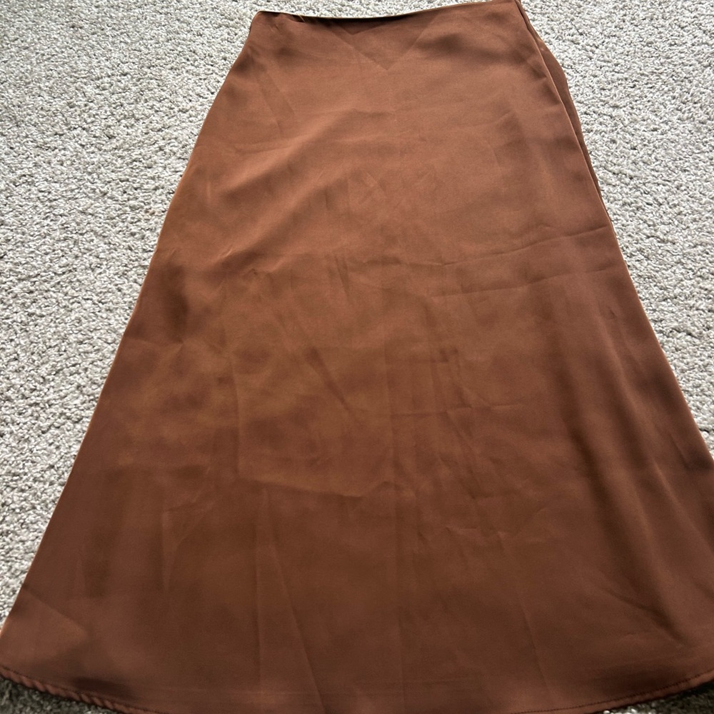 Elegant Brown Women's Skirt